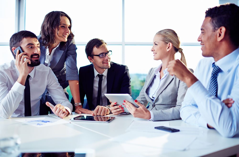 Technology consulting team